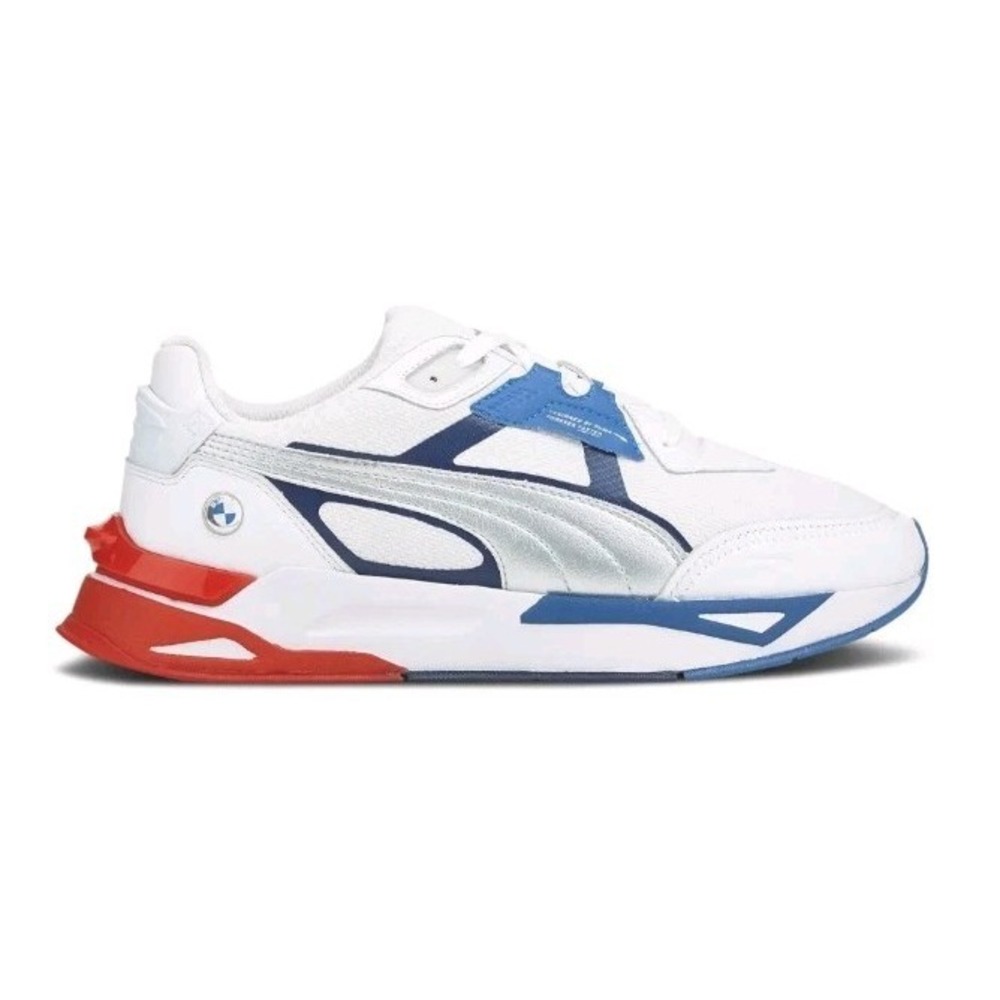 BMW Motorsport x Mirage Sport "White Silver Strong‎ Blue" Mens Sz 8 40.5